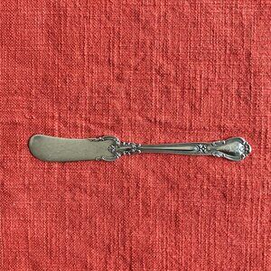 STERLING Gorham CHANTILLY Flat Butter Spreader, Old Hallmark